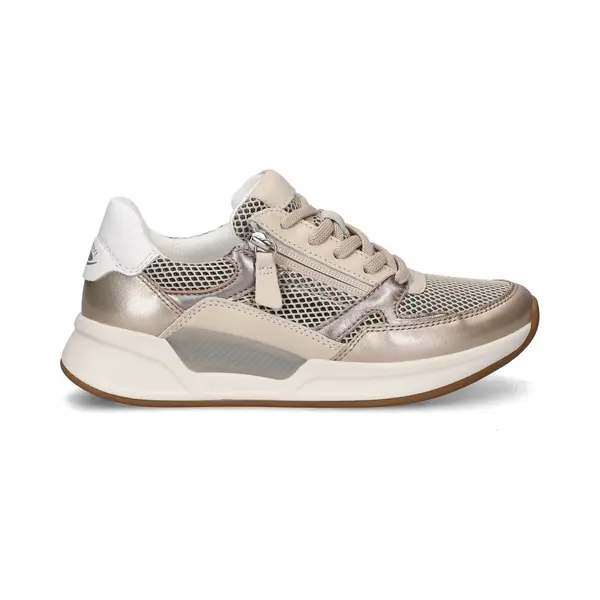 Gabor Rollingsoft Dames Sneaker - Goud - Maat 40 thumbnail