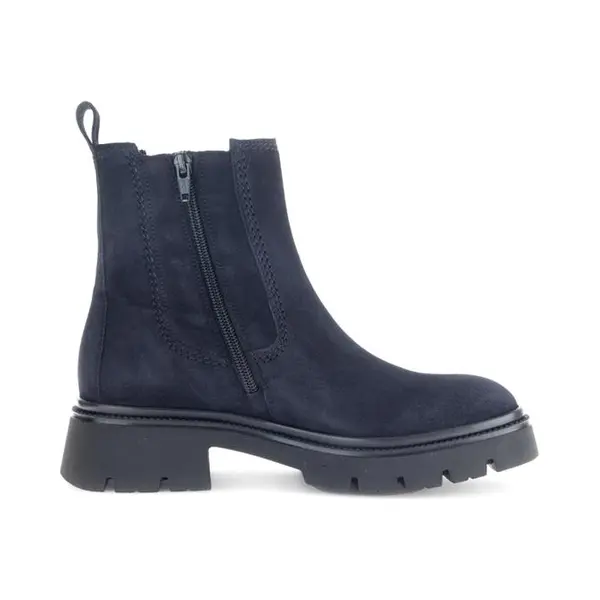 Gabor Damen Chelsea Boots, Frauen Stiefeletten, Best Fitting, uebergangsschuhe, uebergangsstiefel, Schlupfstiefel, Atlantik (El.Uni), 38 Eu / 5 Uk thumbnail