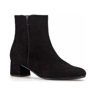 Gabor Damen Chelsea Boots, Frauen Stiefeletten, Best Fitting, uebergangsstiefel, Schlupfstiefel, flach, Stiefel, Bootee, Booties, schwarz, 38 Eu / 5