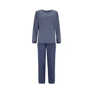 Hajo - Klima Komfort - Schlafanzug (48/50 Jeans Melange)