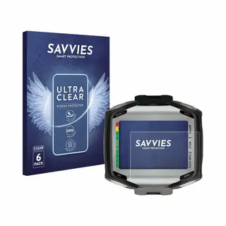 Savvies 6 Stück Schutzfolie Für Mares Quad/Quad Air Displayschutz-Folie Ultra-Transparent