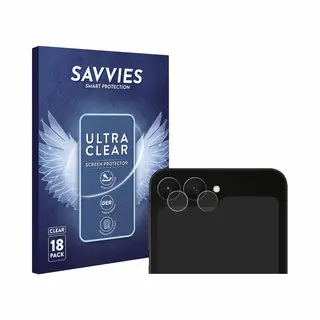 Savvies - Screenprotector Voor Samsung Galaxy Z Flip 7 Fe (Alleen Camera Lens) - Folie Beschermfolie Transparant 18 Stuks