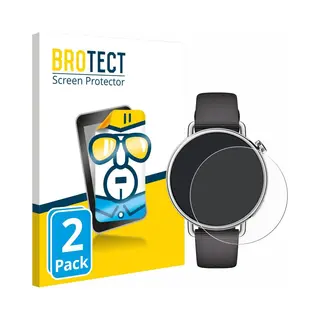 Brotect Schutzfolie Für Xiaomi Watch S4 (41 Mm) Displayschutz Displayschutzfolie Folie Klar Transparent, Smartwatch Beschermfolie, Transparant