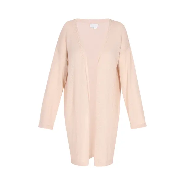 Usha White Label Gebreid Vest 'Comfortable' Sand thumbnail