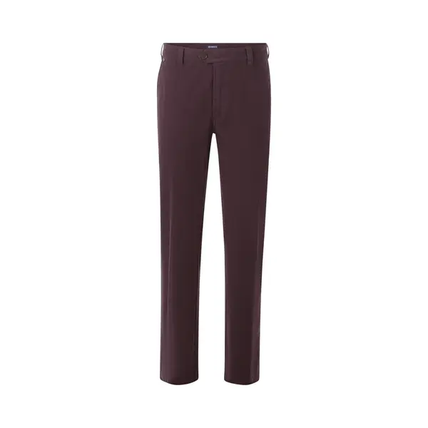 Babista Broek Met Platte Voorkant Donkerrood, Effen thumbnail