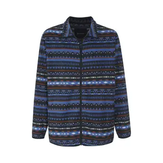 Babista Sweatjacket Donkerblauw, Gestreept