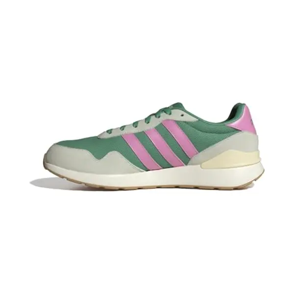 Adidas Damen Run 60s 4.0 Shoes, Semi Court Green/Bliss Pink/Warm Vanilla, 40 2/3 Eu thumbnail