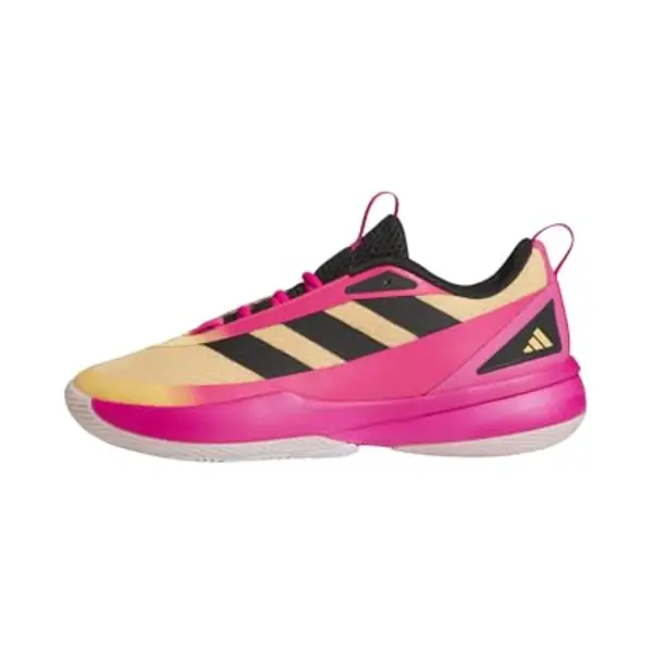 Adidas Unisex Front Court Shoes, Hazy Orange/core Black/Shock Pink, 42 2/3 Eu thumbnail