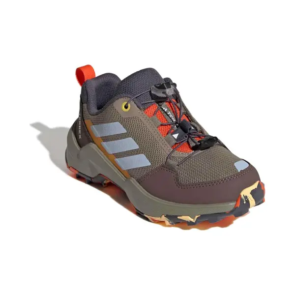 Adidas Terrex Lage Schoen 'Ax4S' Donkerbruin / Olijfgroen / Lichtlila / Donkeroranje thumbnail