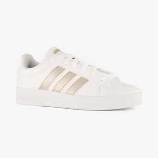 Adidas Damen Grand Court Base 3.0 Shoes, Ftwr White/Cyber Met./Ftwr White, 39 1/3 Eu