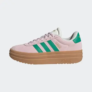Adidas Vl Court Bold Damen Sneaker - Rosa - Größe 40 - Leder