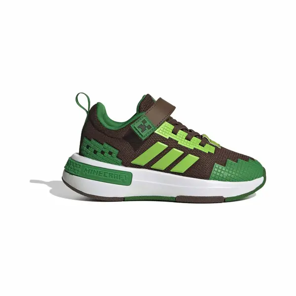 Adidas Unisex Kids Minecraft Pro Shoes Children, Auburn/semi Solar Green/Ftwr White, 1 Uk thumbnail