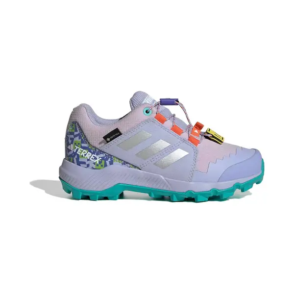 Adidas Terrex Lage Schoen 'Minecraft' Zilvergrijs / Appel / Sering / Lavendel thumbnail