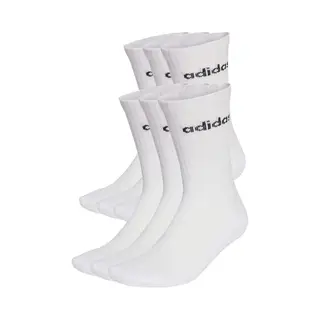 Adidas Linear Gepolsterte Crew Socken Im 6er-Pack