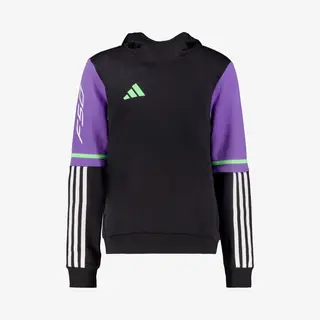 Adidas F50 Sw Hd Y Kinder Hoodie Zwart Paars - Maat 152/158