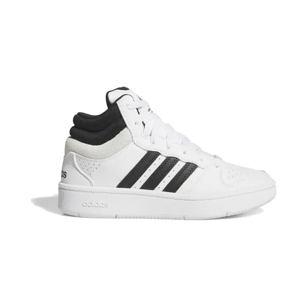Adidas Mixte Enfant Hoops Mid Classic Shoes, Ftwr White/core Black/orbit Grey, 39 1/3 Eu thumbnail