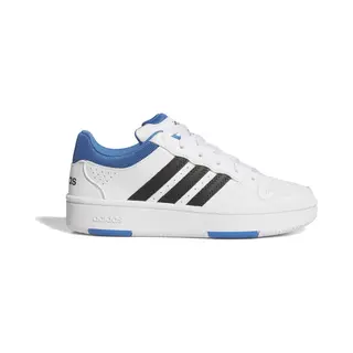 Adidas Hoops Classic J Shoes Schoenen, Uniseks, Kinderen, Ftwr Wit/Core Zwart/Ray Blauw, 37 1/3 Eu