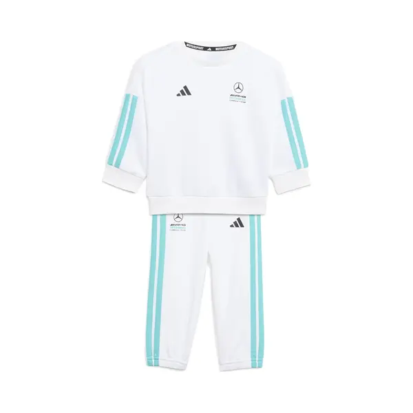 Adidas Mercedes-Amg Petronas Formula 1 Team Dna Kids Jogginganzug, LangÄRmlig, Größe 98 Cm thumbnail