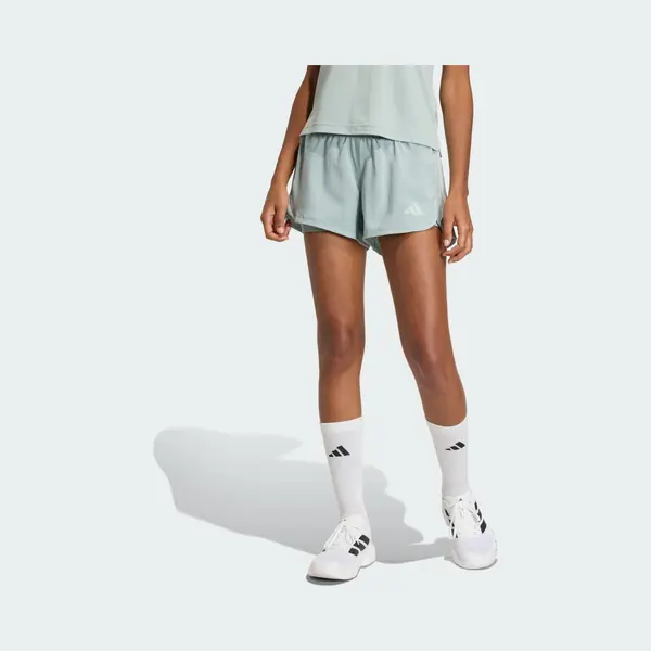 Adidas Pacer 2In1 Shorts Women Sage, Size, S thumbnail