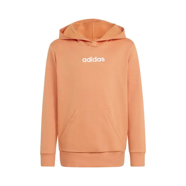 Adidas Unisex Kids Essentials Hoodie, Dusky Orange/White, 13-14 Years thumbnail