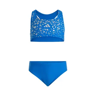 Adidas Girl's Glitter Bikini Set, Bright Royal, 7-8 Years