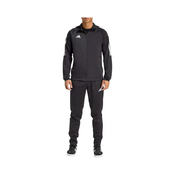 Adidas Herren Climacool Sereno Cut 3-Streifen Trainingsanzug Schwarz Xl thumbnail