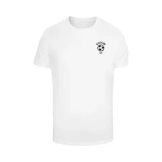 Mister Tee - Football Bear Heren Tshirt - M - Wit