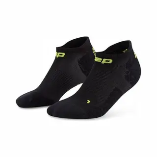 Cep Core Run Ultralight No Show Compressiesokken Heren Zwart Xl