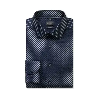Olymp Luxor Overhemd ML6 (vanaf 68 Cm) Marine