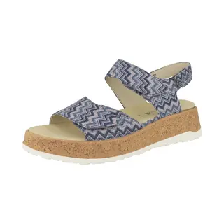 WaldlÄUfer Sandalen Met Riem 'H-Libby' Blauw / Grijs