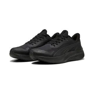 Puma Unisex Pounce Lite Ptx Straßenlaufschuh, Puma Schwarz, Flach, Dunkelgrau, 46 Eu