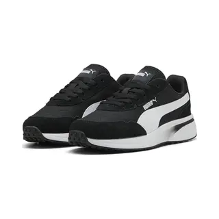 Puma Damen R78 Glance Sneaker, Schwarz Weiß, Größe 42, Puma Schwarz Puma Weiß, 42 Eu