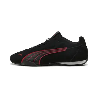 Puma Catch Sneaker - Schwarz/- Rot, Größe 42