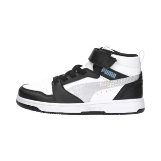 Puma Kinderschuhe Rebound V6 Mid Space Bell Black 402770 02