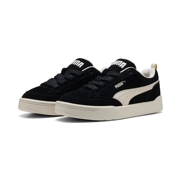 Puma Unisex Park Lifestyle Raw Sneaker, Puma Black Alpine Snow, 44 Eu thumbnail