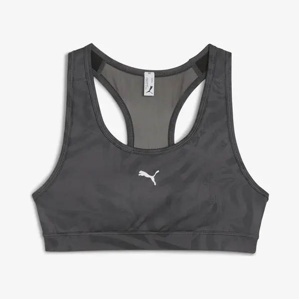 Puma Damen 4keeps Bh - Gepolstert - Ribbon Stripe Print Bh (1er Pack) thumbnail