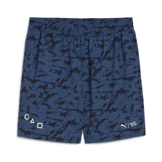 Puma, Herren, Shorts, X Squid Game Aop Relaxed, Blau, (L)