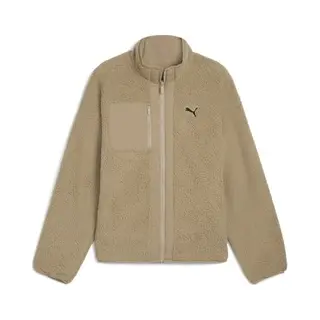 Puma Unisex Reversible Hybrid Sherpa Jacket Isolierte, Eiskaffee, S Eu
