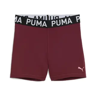 Puma Strong Damen Leggings Kurz Dunkelrot/schwarz - Xl