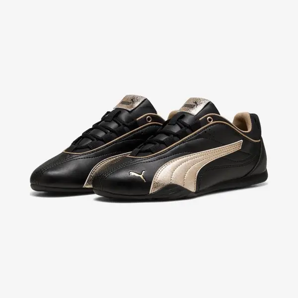 Puma Catch Soleil Metallic Whisper Damen Schuhe Schwarz Gold - 37 thumbnail