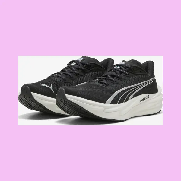 Puma Deviate Nitro 4 Schuhe Schwarz Weiß - 40 thumbnail