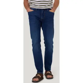 Pierre Cardin Herren Jeans Pc-Lyon - Mid Waist - Tapered Fit - Blau