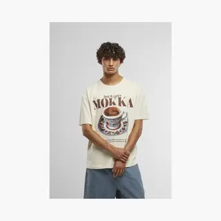 Mister Tee - Tasty Mokka Oversize Heren Tshirt - L - Creme