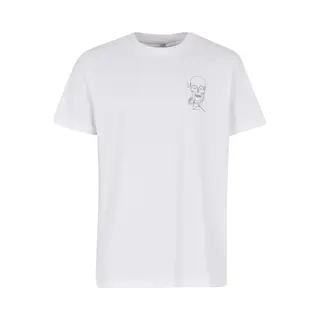 T-shirt Mister Tee Skull One Line