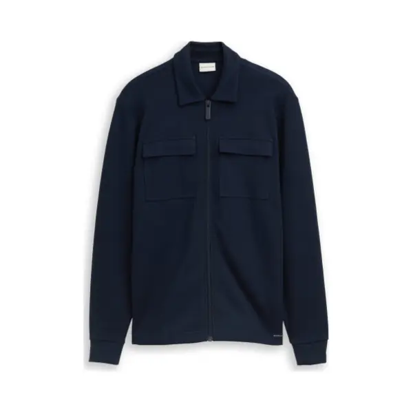 Tom Tailor - Overshirt - Heren - L - Blauw - Katoen - 1050168 thumbnail