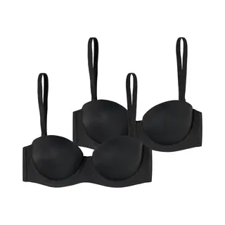 Schiesser Bh ' Bandeau Mit Schale - Unique Micro ' Zwart