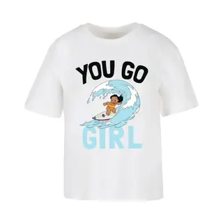 Merchcode T-Shirt Lilo & Stitch You Go Girl Tee MC1241 White-S