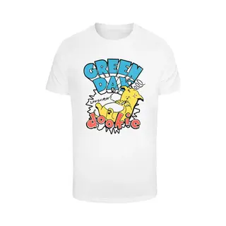 Merchcode T-Shirt Green Day Dookie Longview Tee MC1147 White-S