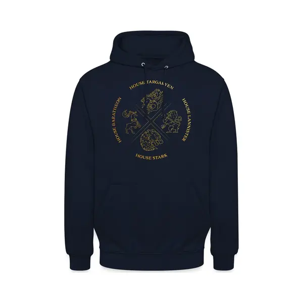 Spreadshirt Game Of Thrones Houses Targaryen Lannister Stark Hoodie Unisex thumbnail