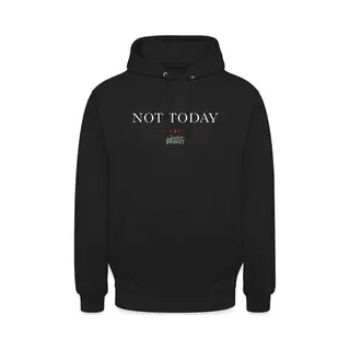Spreadshirt Game Of Thrones Not Today Citaat Hoodie Unisex